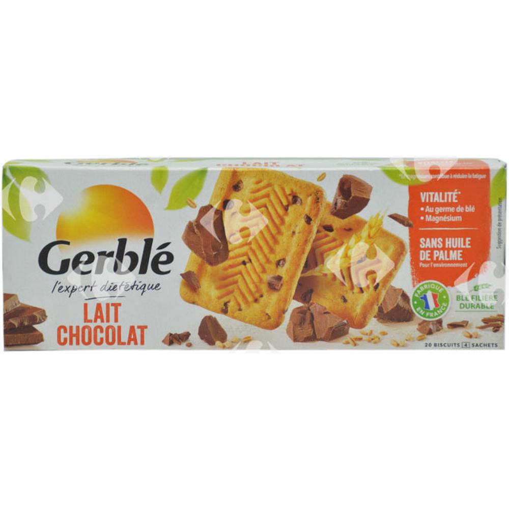 [390474] Biscuits Digestive au Lait et au Chocolat Gerblé 230g
