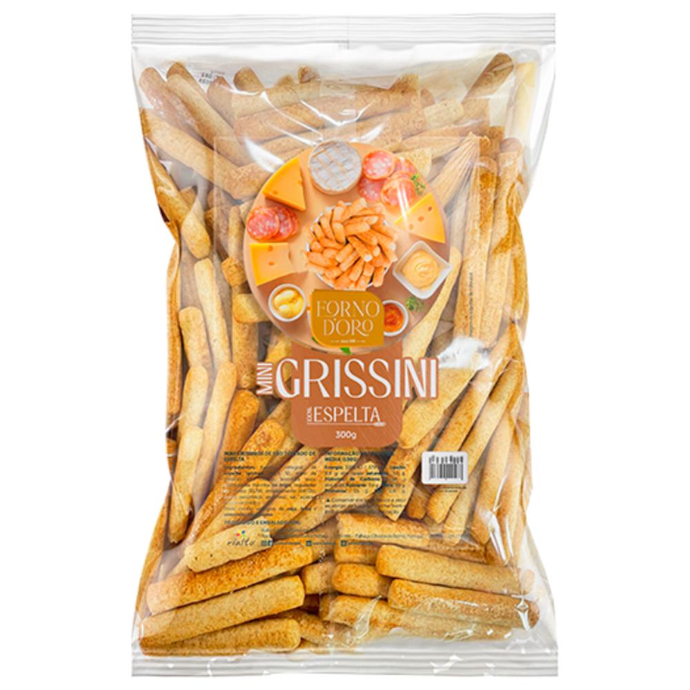 [724803] Mini Grissini Épeautre Forno D'Oro 300g