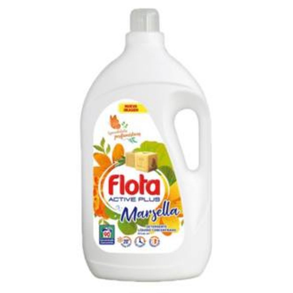 [665648] Lessive Liquide 100 Doses Savon de Marseille Flota 5L