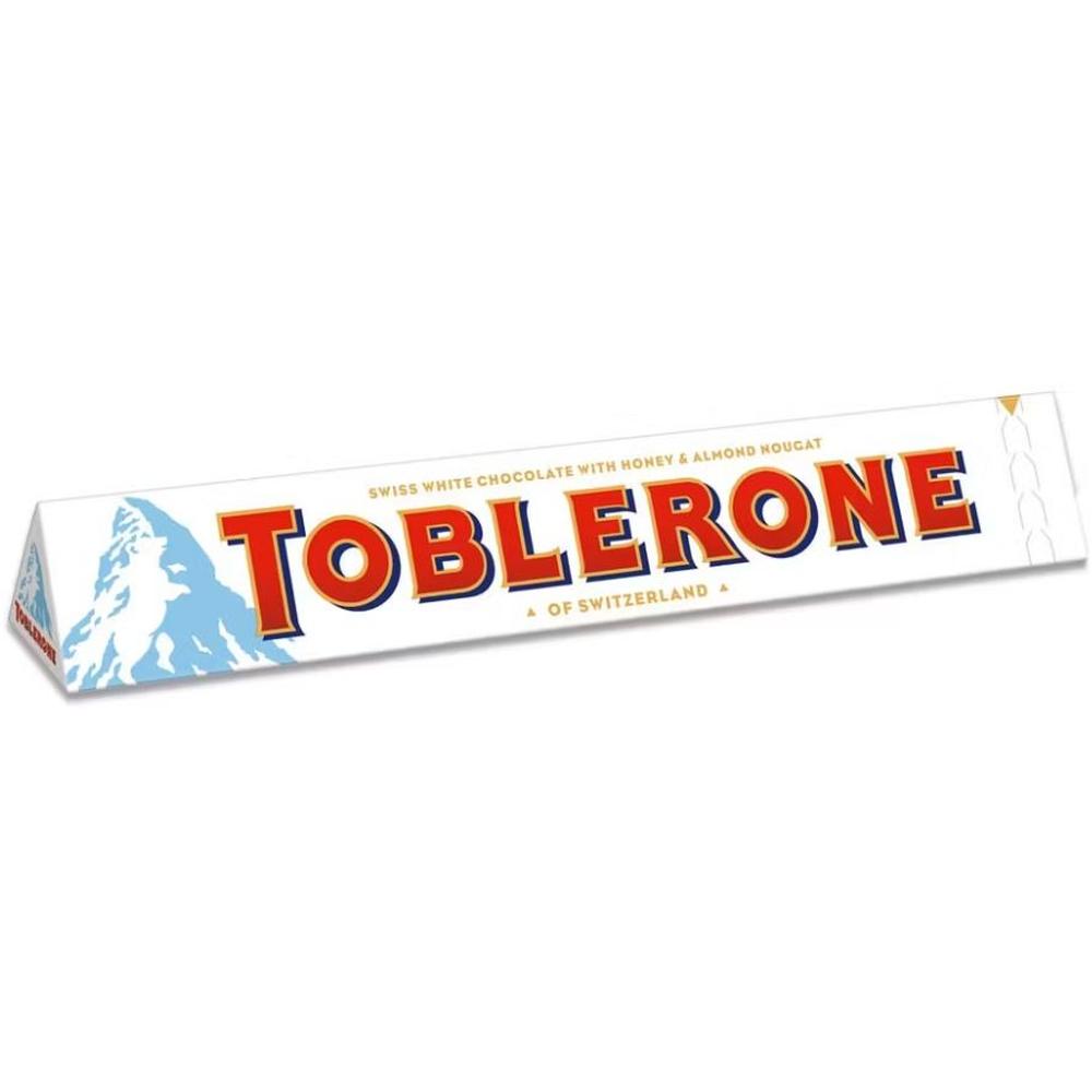 Barre Chocolat Blanc Toblerone 100g