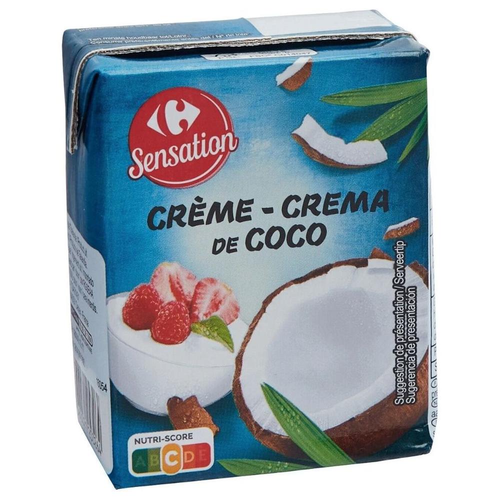[713190] Crème de Coco Carrefour Sensation 200ml