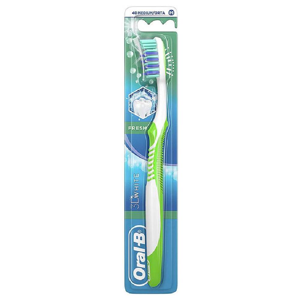[724672] Brosse à Dents White Fresh Medium Oral-B 1 unité