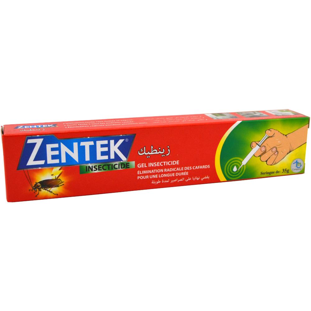 [547641] Gel insecticide anti-cafard seringue Zentek 35g