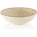 Assiette Creuse Beige Evora Kasa 18cm