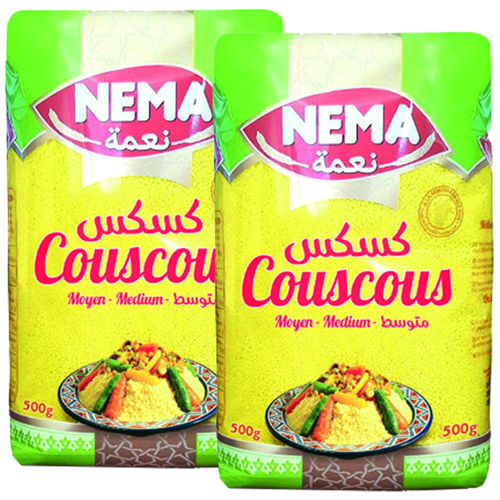 Lot de 2 Couscous Moyen Nema 1kg 2ème à -50%