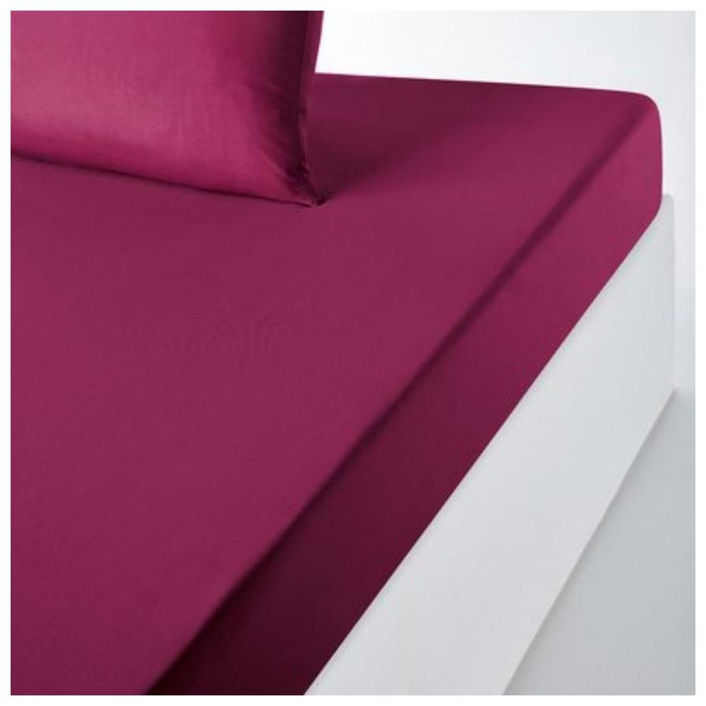 [561286] Drap Plat Violet Tex Home 240x280 cm
