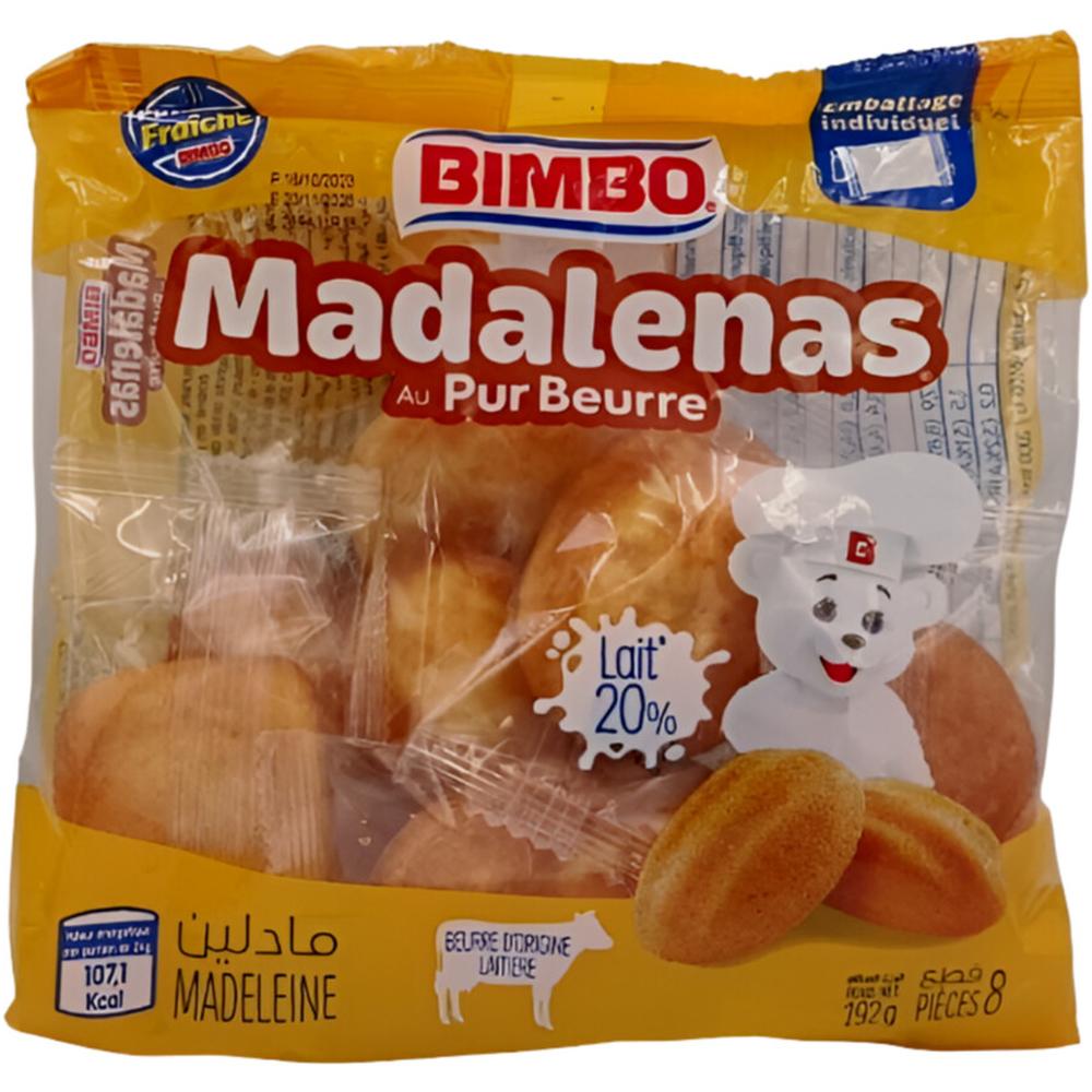 Madeleines Pur Beurre Bimbo 192g