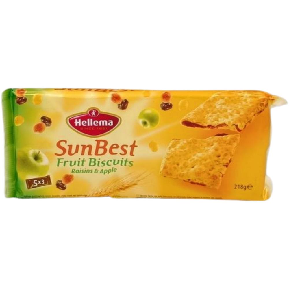 [664189] Biscuits Pomme Sunbest Hellema 218g