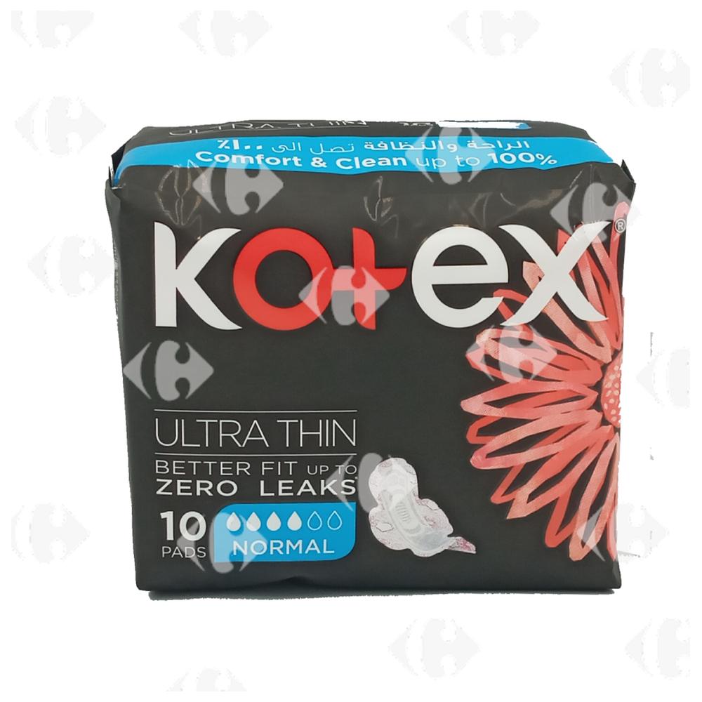 [682567] Serviettes Hygiéniques Ultra Fines Normal Kotex 8 unités