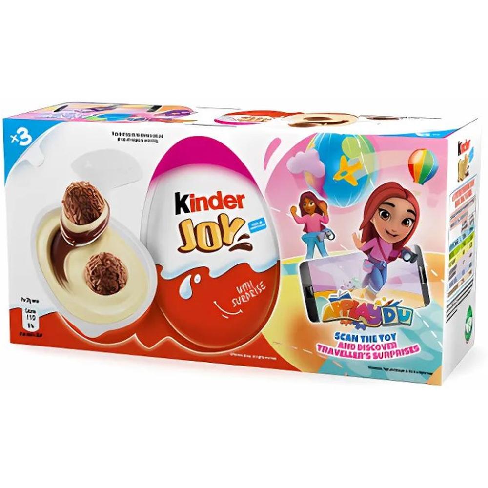 Œuf Girl Kinder Joy 3 unités 20g