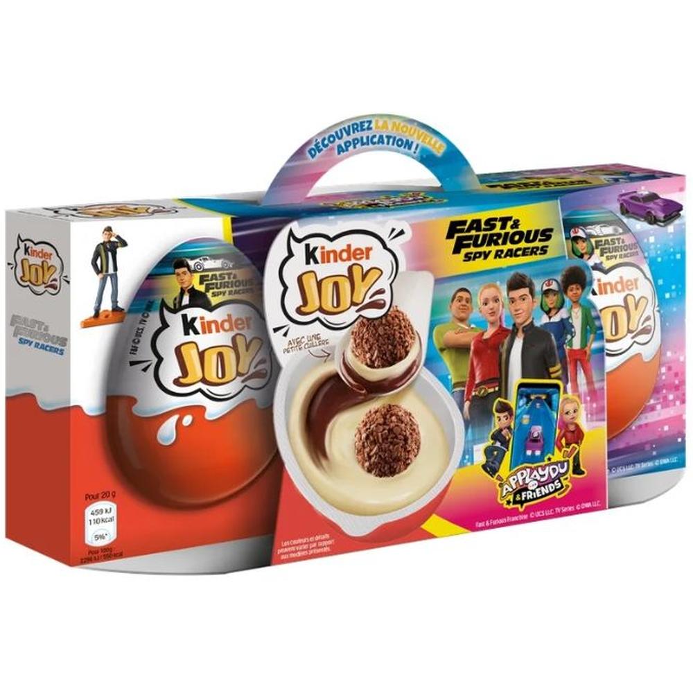 Œuf Boy Kinder Joy 3 unités 20g