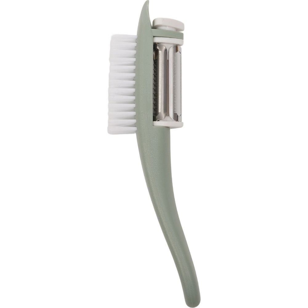 Éplucheur Polyvalent & Brosse de Nettoyage Kasa 21cm