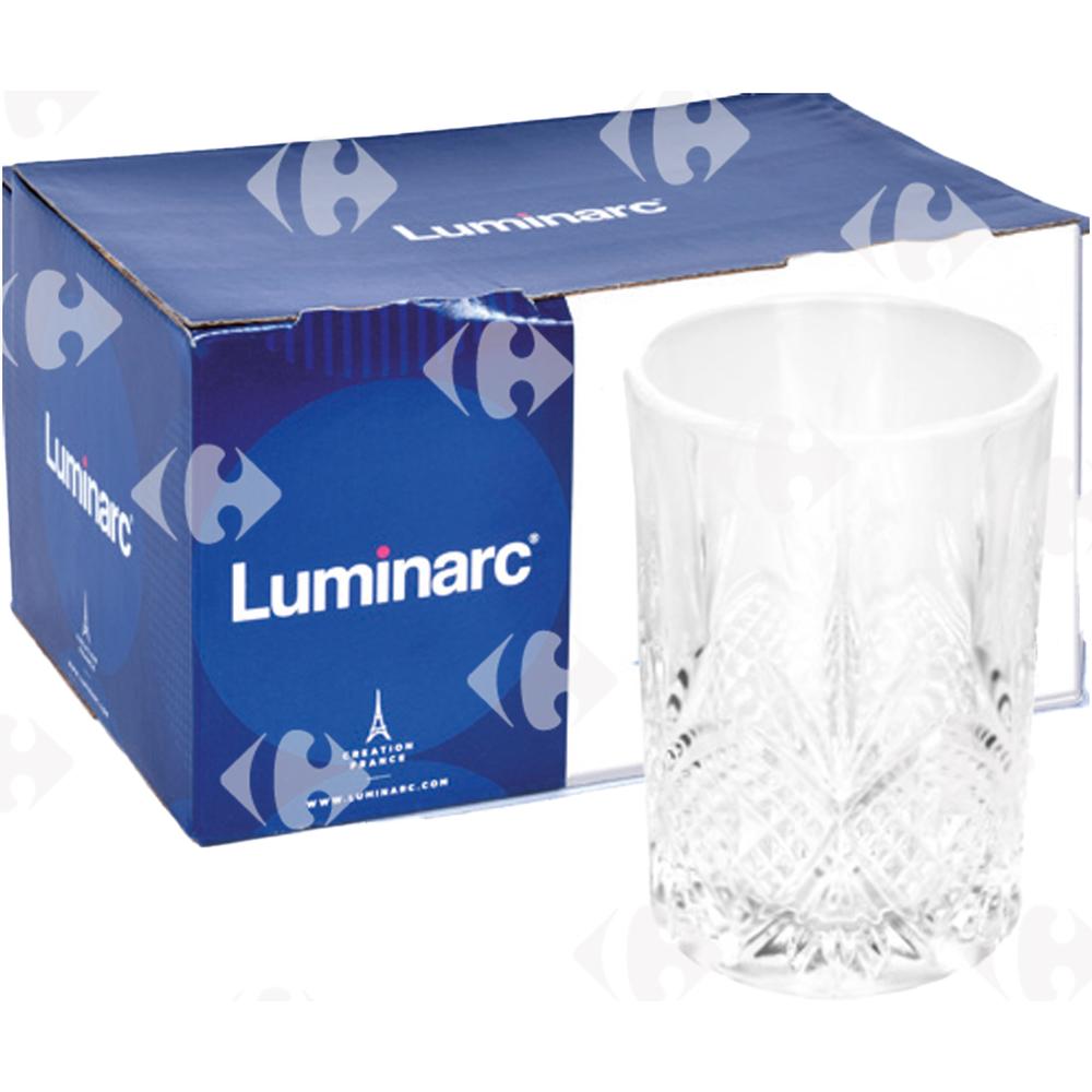 [625114] Lot de Verres à Thé Rhodes Luminarc 16cl 6 unités
