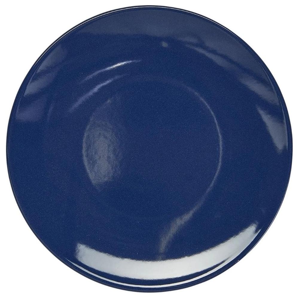 [687004] Assiette Dessert Bleu Carrefour Home 20 cm