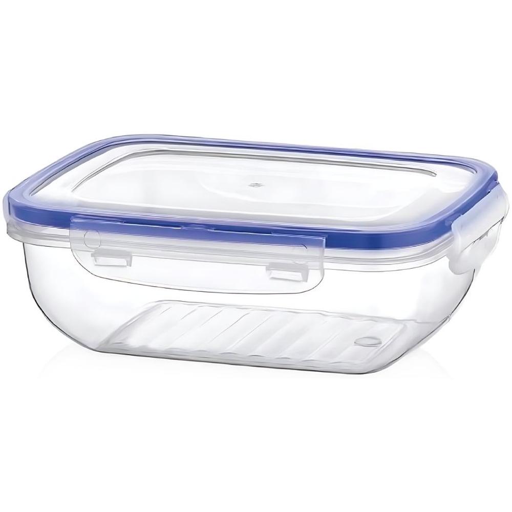 [709649] Boîte Alimentaire Rectangulaire en Plastique avec Couvercle Cook Lock 4L
