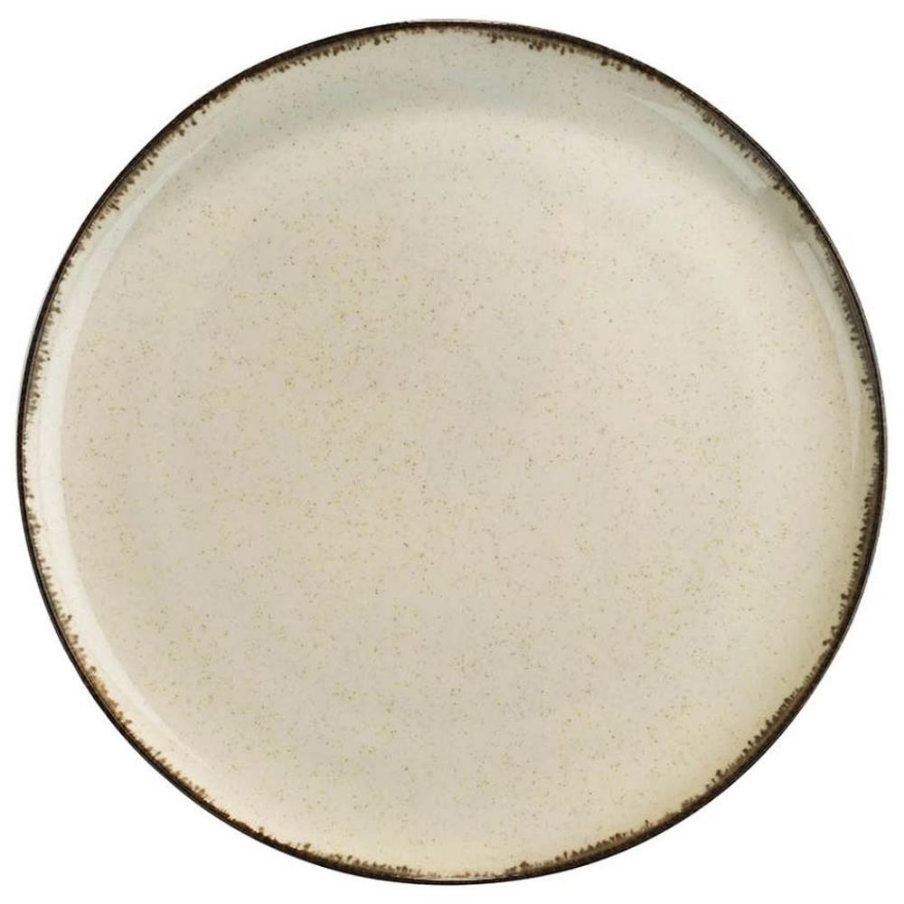 [681908] Assiette Plate en Porcelaine Beige Mood 19cm