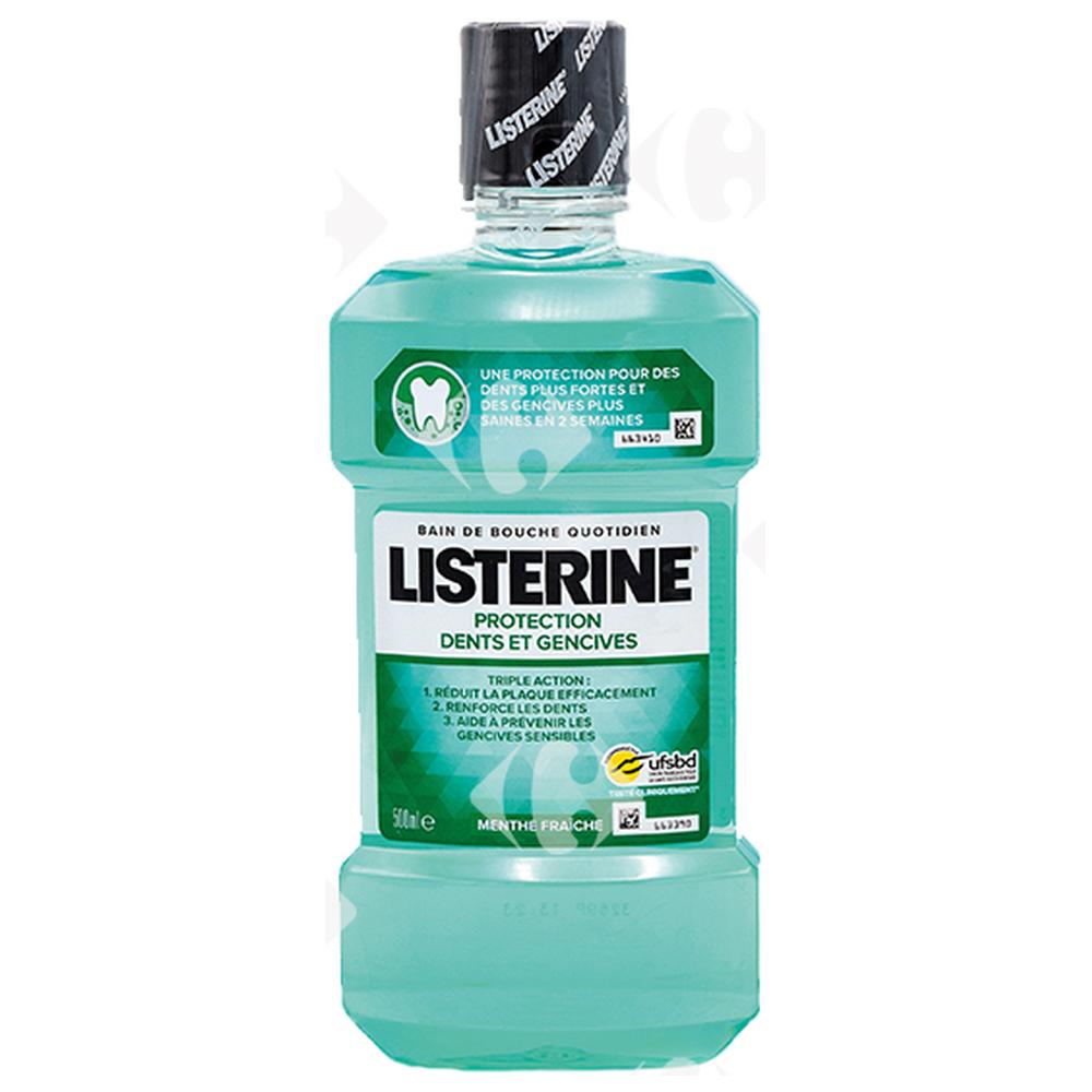 Bain Bouche Protection Dents et Gencive Listerine 500ml