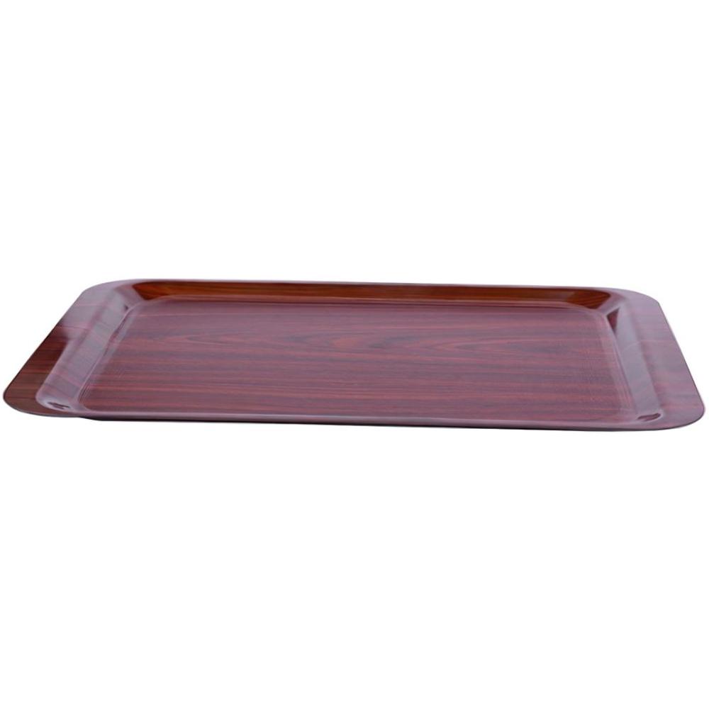 Plateau en Bois Anti-Derapant 37x53cm