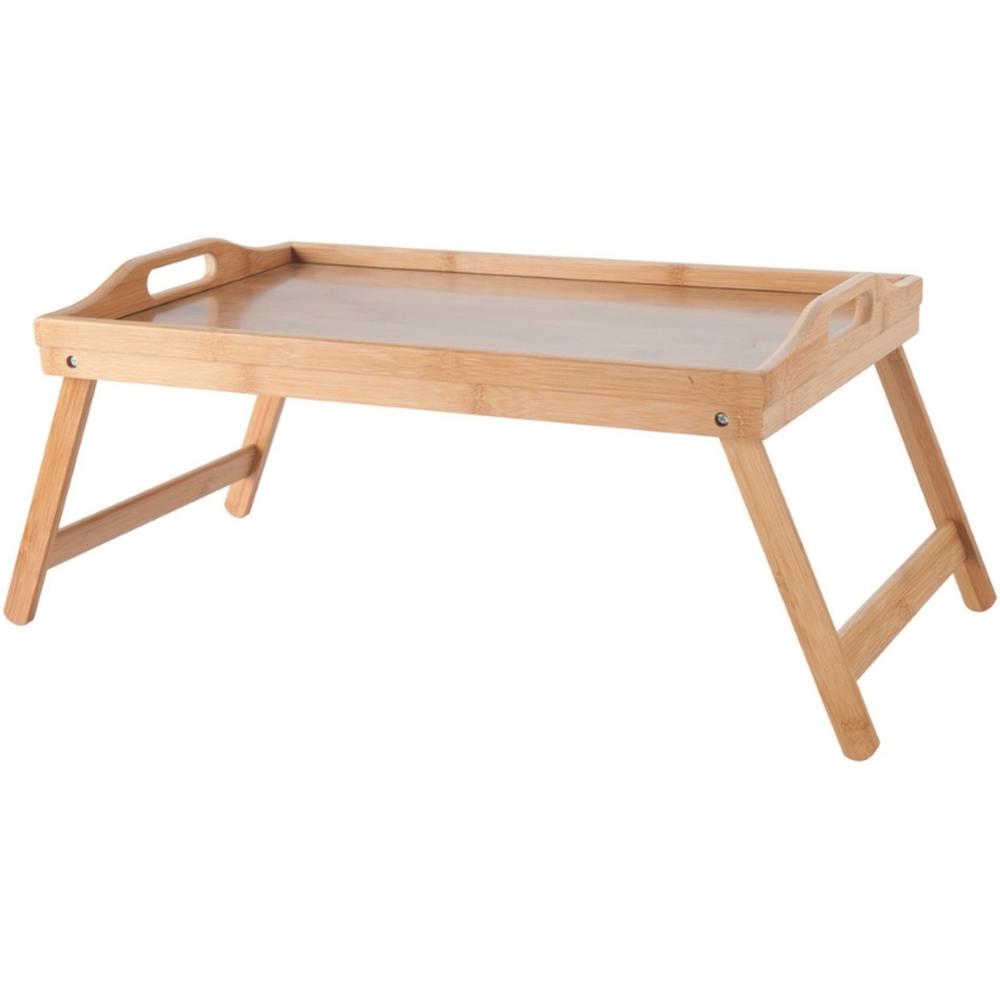 Plateau avec Support en Bambou Kasa 31x6x50cm