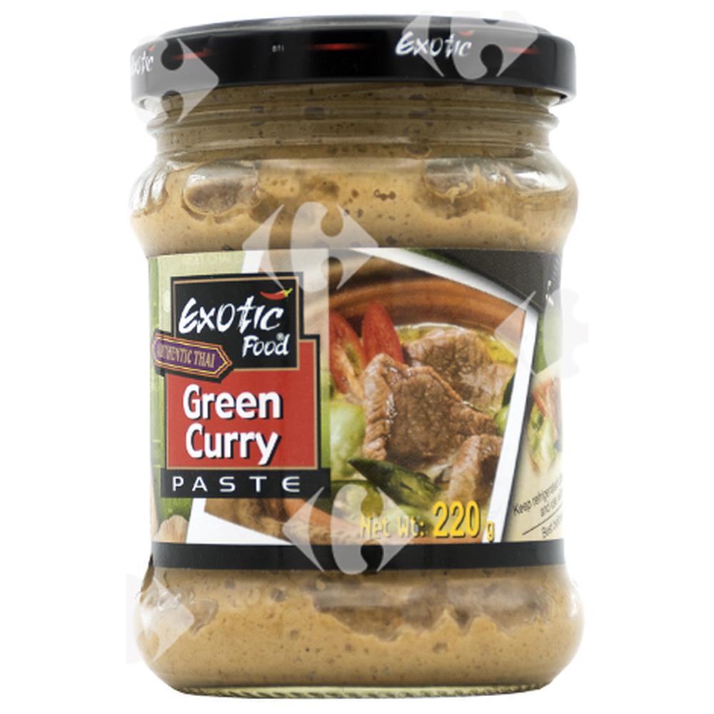 [561767] Pâte Curry Vert Exotic Food 220g