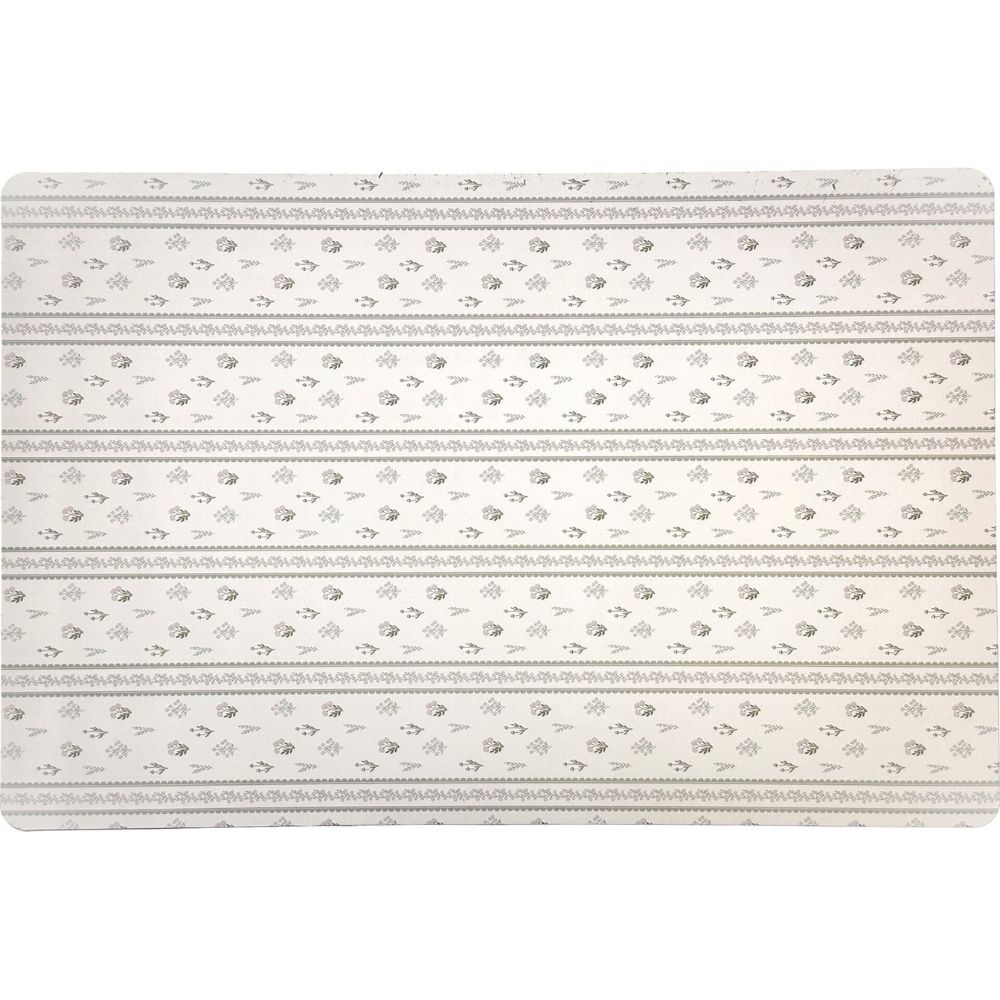 Set de Table Rectangulaire Plastique Fleurs Kasa 45x30cm