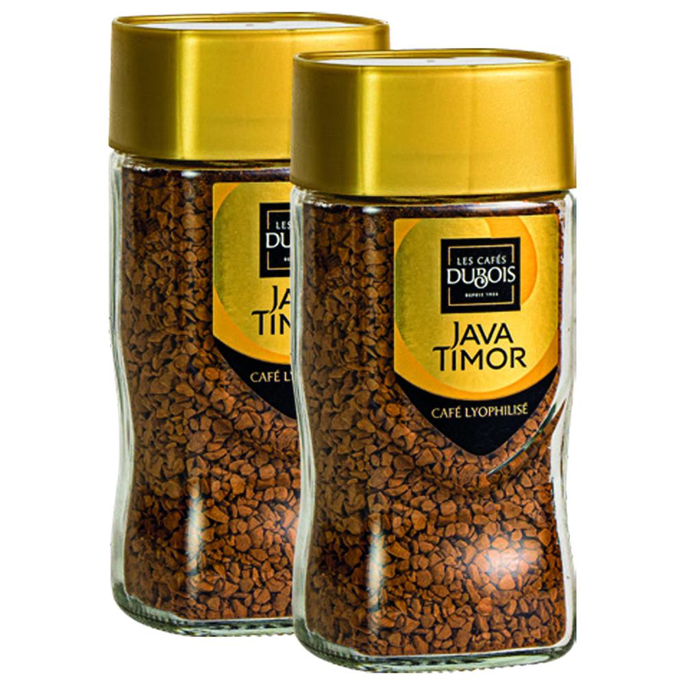 Lot Café Soluble Java Timor 2 unités 45g
