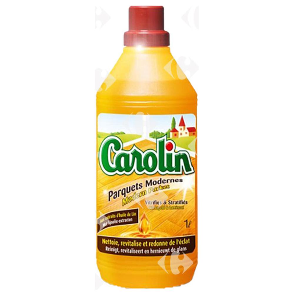 [64682] Nettoyant Sol Parquet Revitalisant Carolin 1L