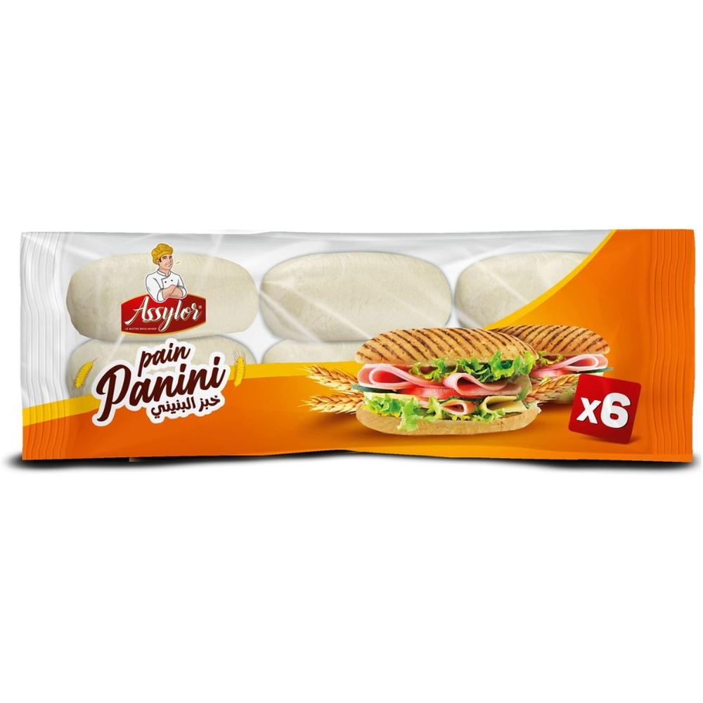 [61639] Pain Panini Assylor 6 pièces 180g