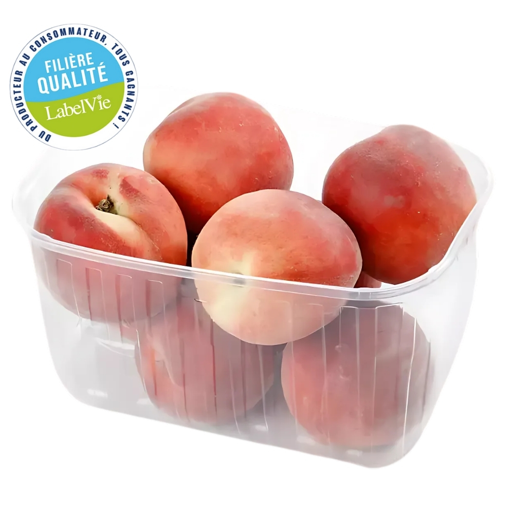 Pêche Barquette de 1Kg - Filière Qualité