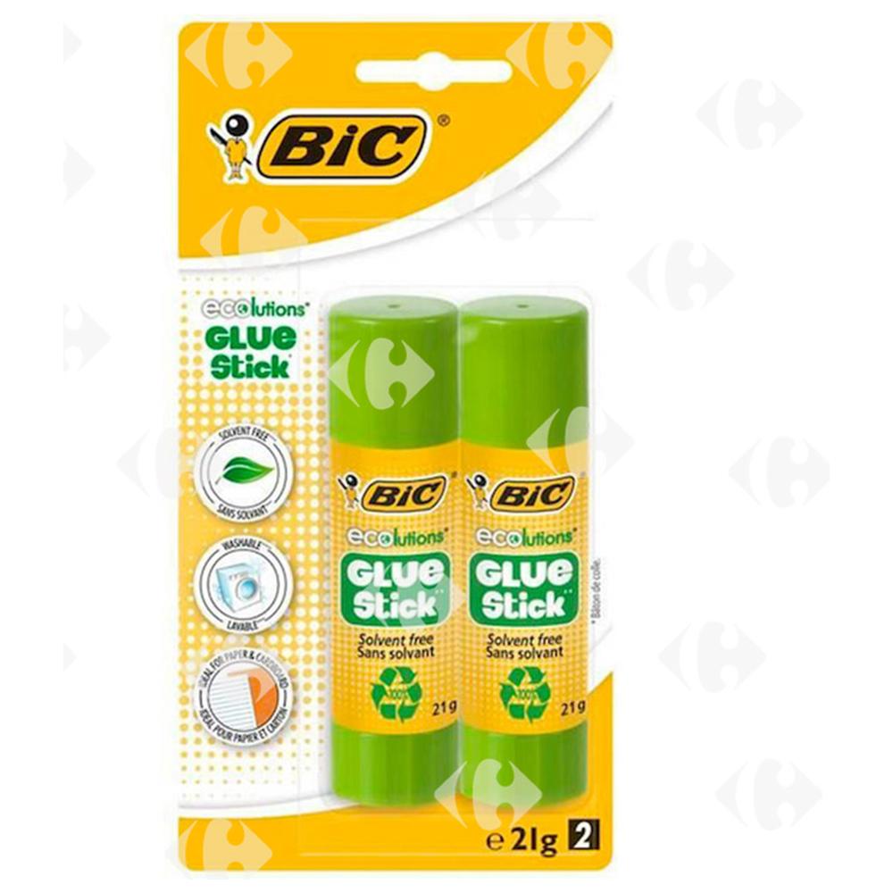 [687509] Colle Stick BIC 21g 2 unités