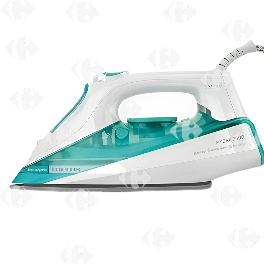 [652858] Fer à Repasser Hydra 2600 Semelle en Céramique Taurus 2600W