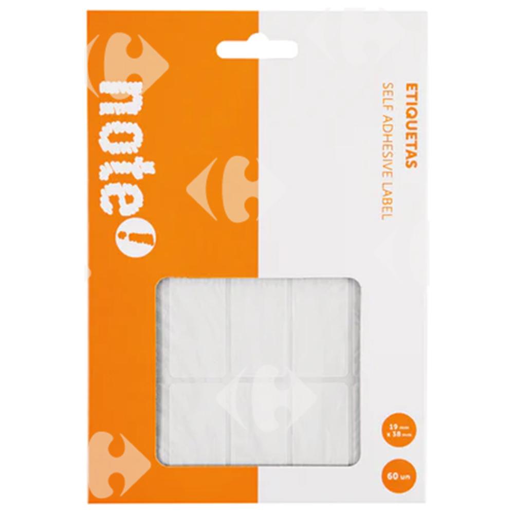 [700166] Étiquettes Autocollantes Note 19x38mm 60 unités