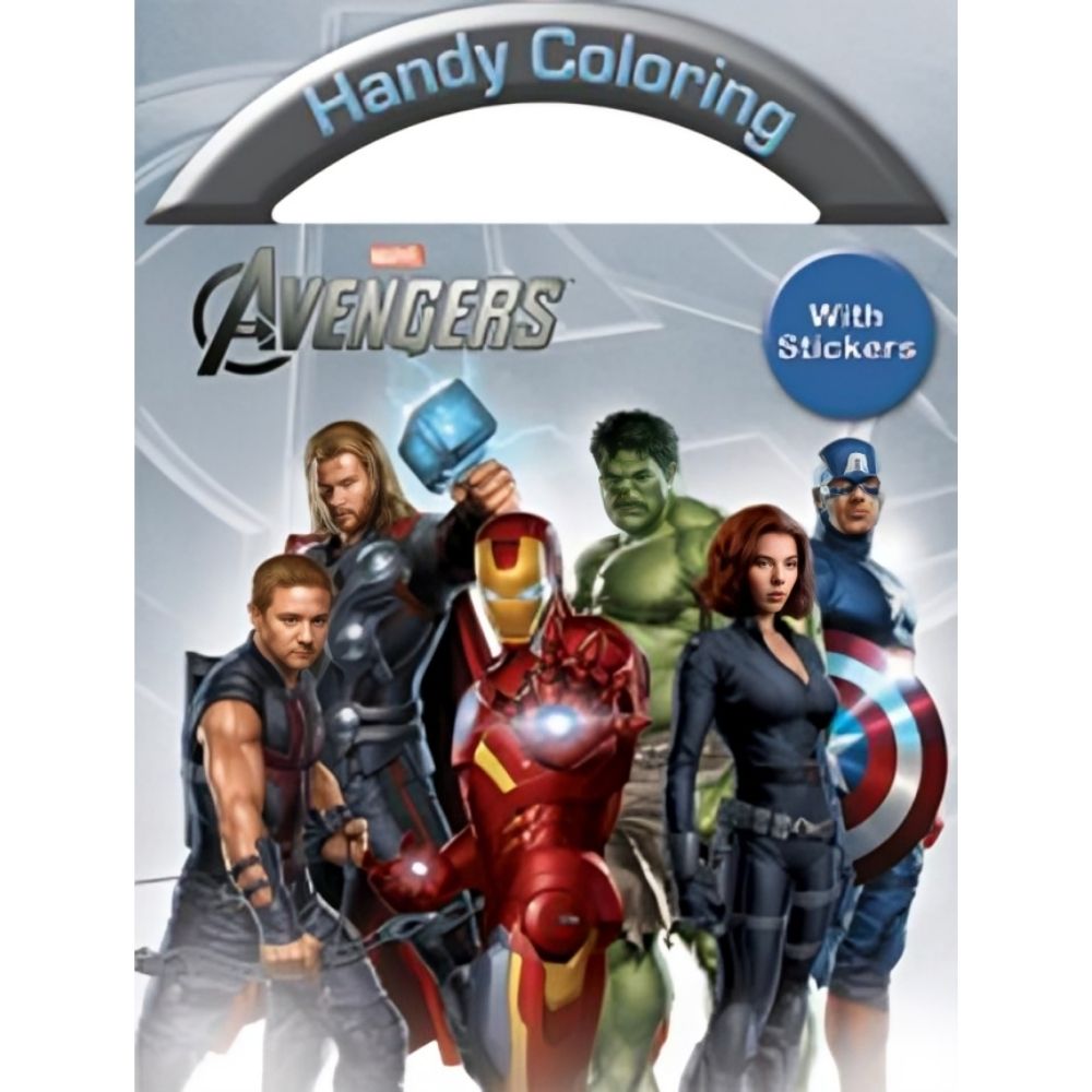 [398622] Handy coloring : Avengers avec Stickers