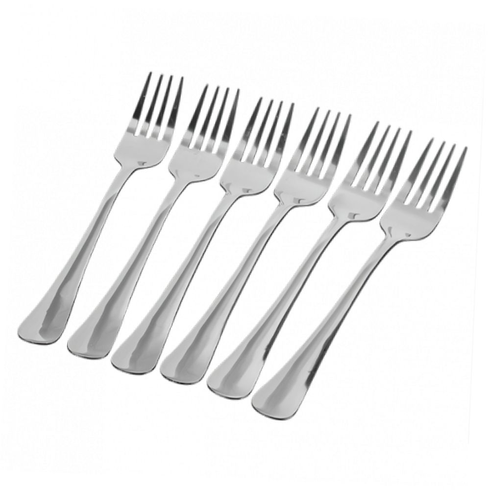 [532039] 6 Fourchettes de Table Inox