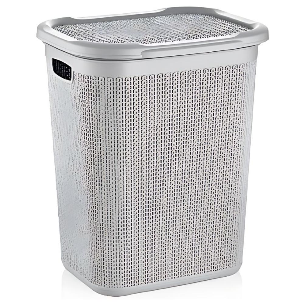 [609953] Panier à Linge en Plastique Verticale Ucsan 43x34x55cm 50L