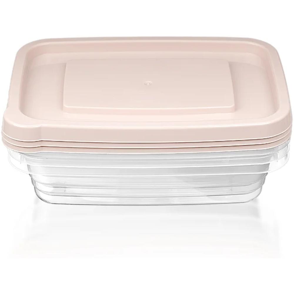 [705903] Boîte Alimentaire Rectangulaire Eco-Fresh 1020 ml 3 pièces