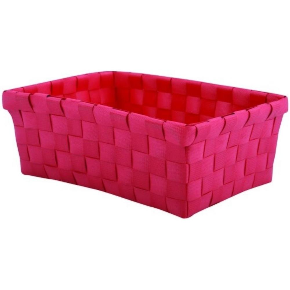 [716522] Panier de Rangement Rouge MSV 19x14x8cm