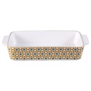 Plat à Four Rectangulaire Kasa en Porcelaine Tiles 30x18cm