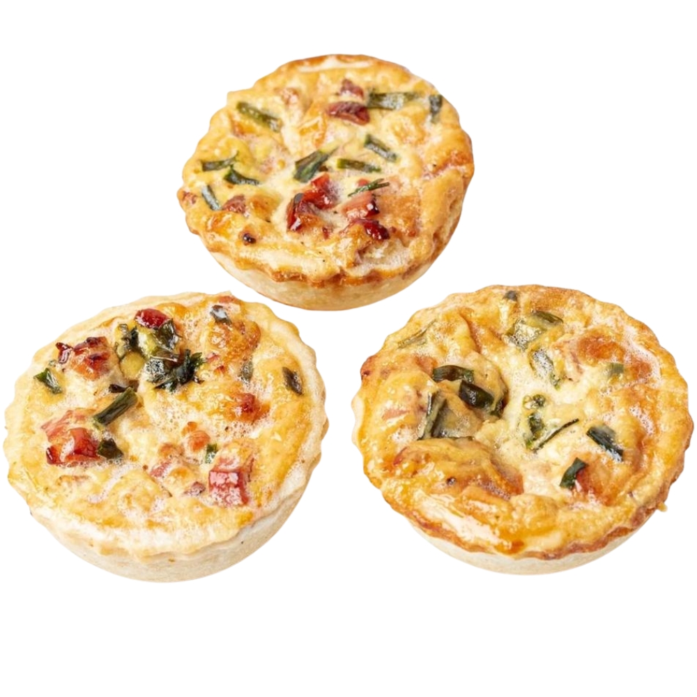 [681567] Trio de Mini Quiches Yamita 6 pièces 260g