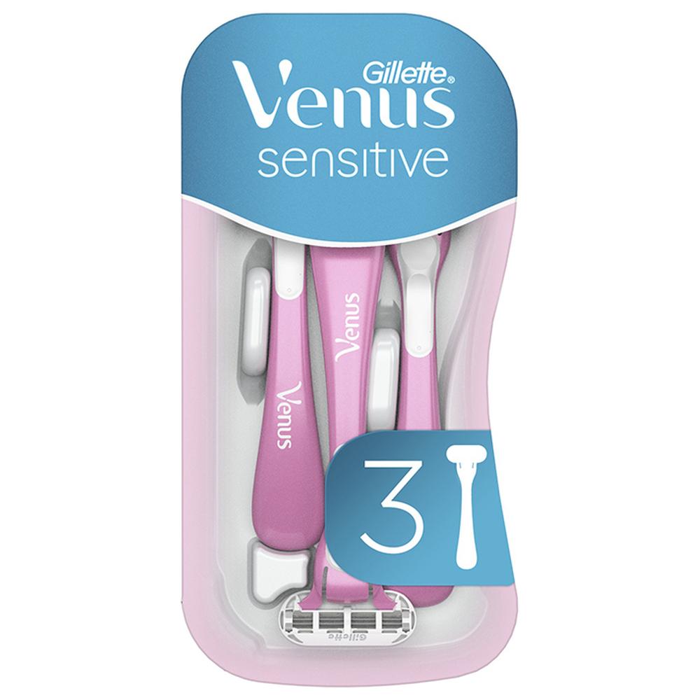 Rasoir Jetable Sensitive 3 lames Venus 3 unités