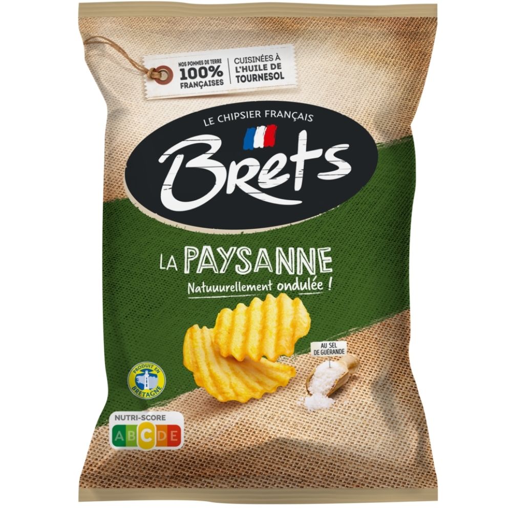 [712799] Chips Paysanne Brets 125 g