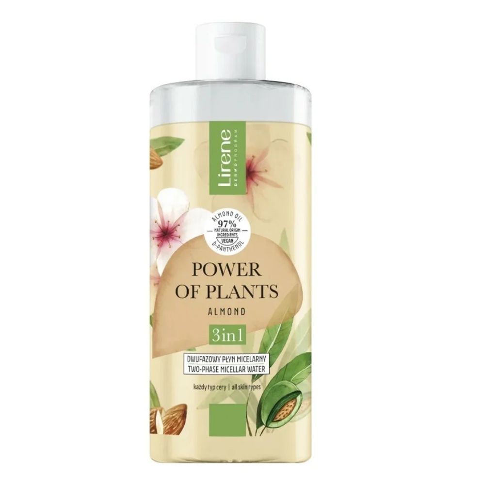 [712818] Eau Micellaire Byphasse Huile D’Amande Lirene 400ml
