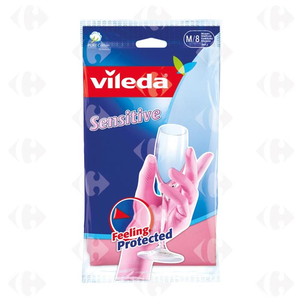 [5683] Gants Sensitive Moyen Vileda