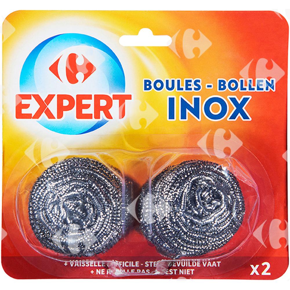 Boules Inox Carrefour 2 unités