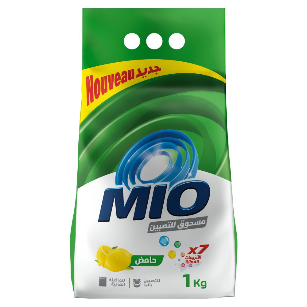 [559292] Lessive Main Semi-Automatique Citron Mio 1kg