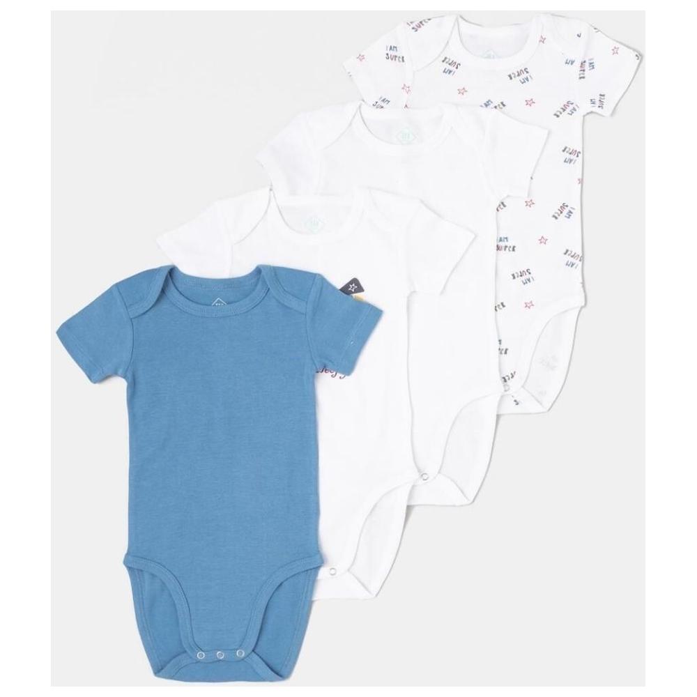 [692033] Body pour Bébé Manches Courtes Tex Home 4 pièces