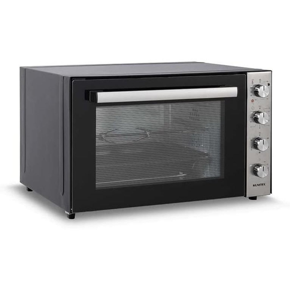 [627633] Four Électrique en Inox Double Vitrage Noir Kumtel LX -9645 70L 2500W