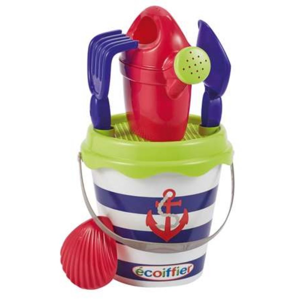 [680877] Seau Garni Plage 12 cm