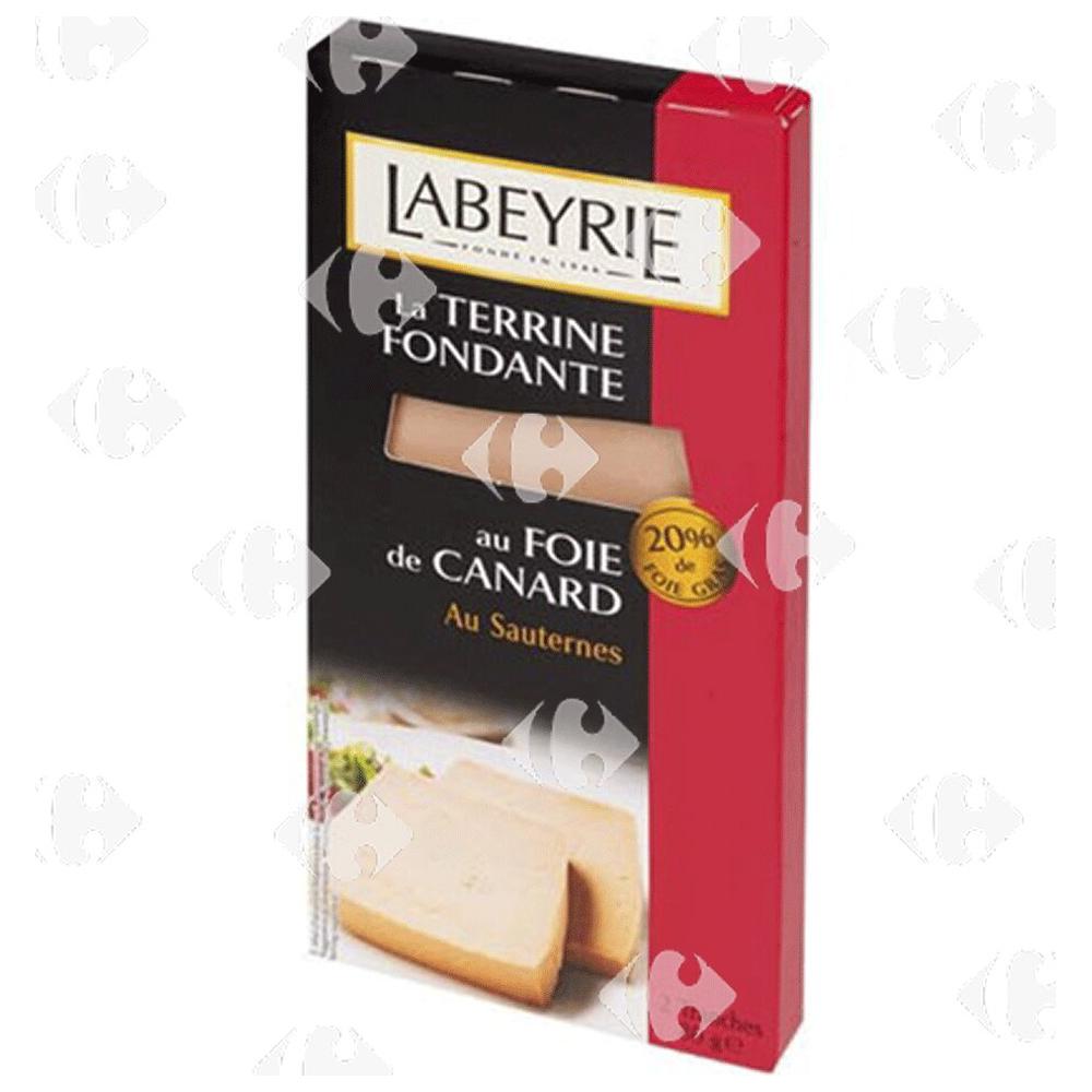 [224620] Terrine Fois Gras au Sauterne Labeyrie 2X40g