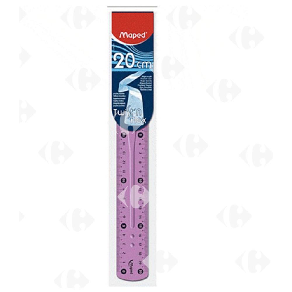 [131141] Règle Plate Twist'N Flex 20cm
